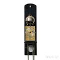 Japanese Double Foliot Lantern Clock and Wall Bracket