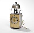 Signed Japanese Double Foliot Kake Dokei or Lantern Clock