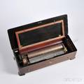 Rosewood Inlaid 13inch Cylinder Music Box