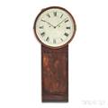 S Willard Mahogany Striking Tavern Clock