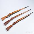 Three Mauser Boltaction Rifles