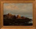 Thomas Gibbs Moses American 18561934 Low Tide Ogunquit