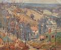 Peter Bela Mayer American 18871993 New Jersey Hills in Autumn
