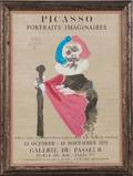 After Pablo Picasso Spanish 18811973 Exhibition Poster Picasso Portraits Imaginaires