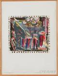 Katherine Porter American b 1941 Colorful Abstract Print