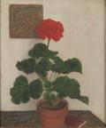 Paul W Fuerstenberg American 18751953 Still Life with a Red Geranium