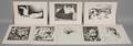 Kenneth Adams American 18971966 Portfolio of Eight Prints
