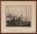 Six Prints by 20th Century American Artists George Elmer Browne 18711946 Sardine Fleet at Anchor