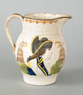 Prattware pitcher early 19th c