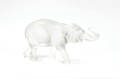 Lalique frosted glass elephant