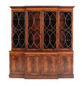 Kittinger mahogany breakfront