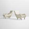 Gio Ponti   Rare lounge chairs pair