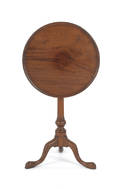 Philadelphia Queen Anne mahogany candlestand ca 1760