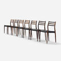 Niels O Mller   dining chairs set of seven
