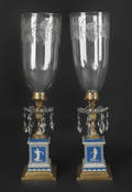 Pair of English candelabra ca 1900