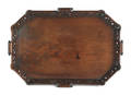 George III mahogany tray ca 1770