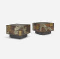 Paul Evans   occasional tables pair