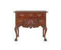 Chippendale style carved mahogany lowboy
