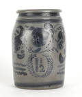 Pennsylvania stoneware jar 19th c