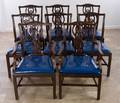 English Mahogany Dining Chairs Circa 1800s