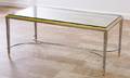 Maison Jansen Style Coffee Table Glass Top