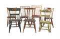 Miscellaneous group of eleven side chairs