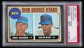 NOLAN RYAN 1968 TOPPS GRADED ROOKIE CARD PSA 5