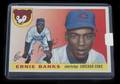 ERNIE BANKS 1950S BASEBALL CARD PAIR