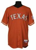 ELVIS ANDRUS 2010 TEXAS RANGERS GAME WORN JERSEY
