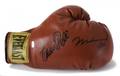MUHAMMAD ALI AND PEL SIGNED BOXING GLOVE