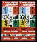 PEL SIGNED 1977 NEW YORK COSMOS FINAL GAME TICKETS