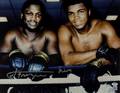 MUHAMMAD ALI AND JOE FRAZIER SIGNED PHOTOGRAPH