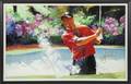 TIGER WOODS SIGNED MALCOLM FARLEY GICLE