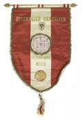 JUNE 13 1973 BRAZIL VS AUSTRIA GAME PENNANT