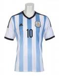 LIONEL MESSI ARGENTINA NATIONAL FOOTBALL TEAM GAME WORN JERSEY