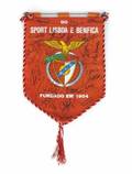 BENFICA 1995 TEAM SIGNED PENNANT WITH EUSBIO