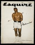 MUHAMMAD ALI SIGNED APRIL 1968 ESQUIRE MAGAZINE