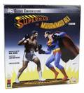 MUHAMMAD ALI VS SUPERMAN PORCELAIN STATUE SET