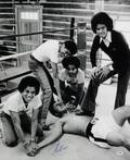 MUHAMMAD ALI SIGNED PHOTO WITH MEMBERS OF THE JACKSON 5