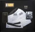 MUHAMMAD ALI SIGNED 1960 OLYMPICS ROBE DISPLAY