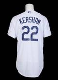 CLAYTON KERSHAW SIGNED AND INSCRIBED LOS ANGELES DODGERS HOME JERSEY