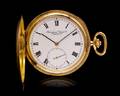 An 18 Karat Yellow Gold Hunter Case Pocket Watch IWC Schaffhausen for Tiffany  Co