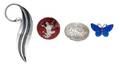 A Collection of Sterling Silver and Enamel Jewelry