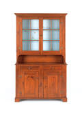 Pennsylvania pine twopart Dutch cupboard