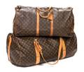 A Pair of Louis Vuitton Duffle Bags