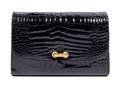 A Gucci Black Skin Clutch