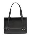 A Gucci Black Leather Handbag