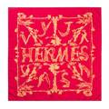 A Pair of Hermes 90cm Silk Scarves