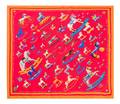 A Pair of Hermes 90cm Silk Scarves
