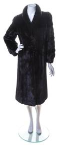 A Blackglama Dark Ranch Mink Coat